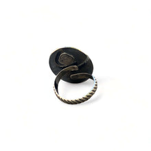 Load image into Gallery viewer, Onyx & Opal Ring