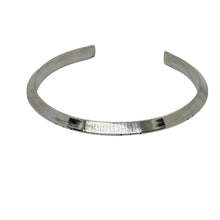 Load image into Gallery viewer, Modern Edge: Handcrafted Triangle Sterling Silver Cuff