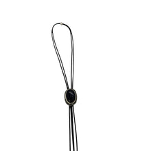 Load image into Gallery viewer, Blue Goldstone Bolo Tie
