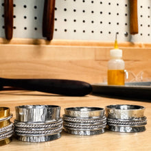 Load image into Gallery viewer, Sterling Silver Spinner Ring Jewelry Making Class