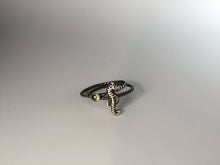 Load image into Gallery viewer, Seahorse Stacking Ring. Sterling silver stacker jewelry mix and match. Ocean sea creature environmental awareness jewelry.