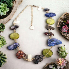 Load image into Gallery viewer, Colorful Pearl Necklace | 14K Gold Filled