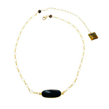 Load image into Gallery viewer, Wire Wrapped Onyx Pendant | Sterling Silver