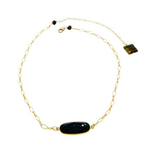 Load image into Gallery viewer, Wire Wrapped Onyx Pendant | Sterling Silver