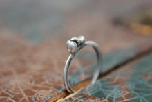 Load image into Gallery viewer, Prize Fighter Stacking Ring. Sterling silver boxing glove ring. Strong female jewelry. Fierce female feminist ring.