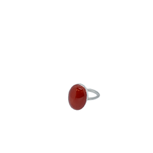 Load image into Gallery viewer, Carnelian Fire Ring | Sterling Silver