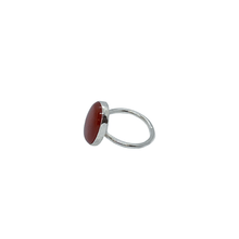 Load image into Gallery viewer, Carnelian Fire Ring | Sterling Silver