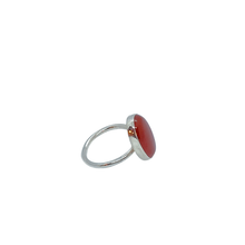 Load image into Gallery viewer, Carnelian Fire Ring | Sterling Silver