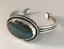 Load image into Gallery viewer, Labradorite Cuff | Sterling Silver