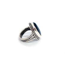 Load image into Gallery viewer, Blue Goldstone Ring | Sterling Silver