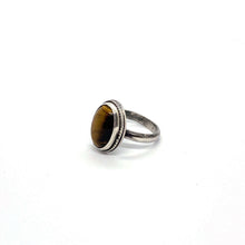 Load image into Gallery viewer, Protective Tiger's Eye Ring | Sterling Silver