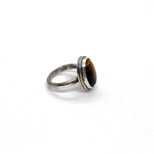 Load image into Gallery viewer, Protective Tiger's Eye Ring | Sterling Silver