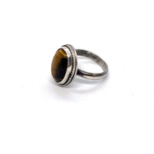 Load image into Gallery viewer, Protective Tiger's Eye Ring | Sterling Silver