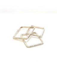 Load image into Gallery viewer, Companions Square Rings | Sterling Silver