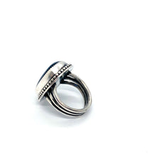 Load image into Gallery viewer, Blue Goldstone Ring | Sterling Silver