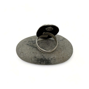 Serpentine Clarity Mixed metal Ring
