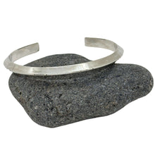 Load image into Gallery viewer, Modern Edge: Handcrafted Triangle Sterling Silver Cuff
