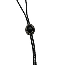 Load image into Gallery viewer, Onyx Bolo Tie
