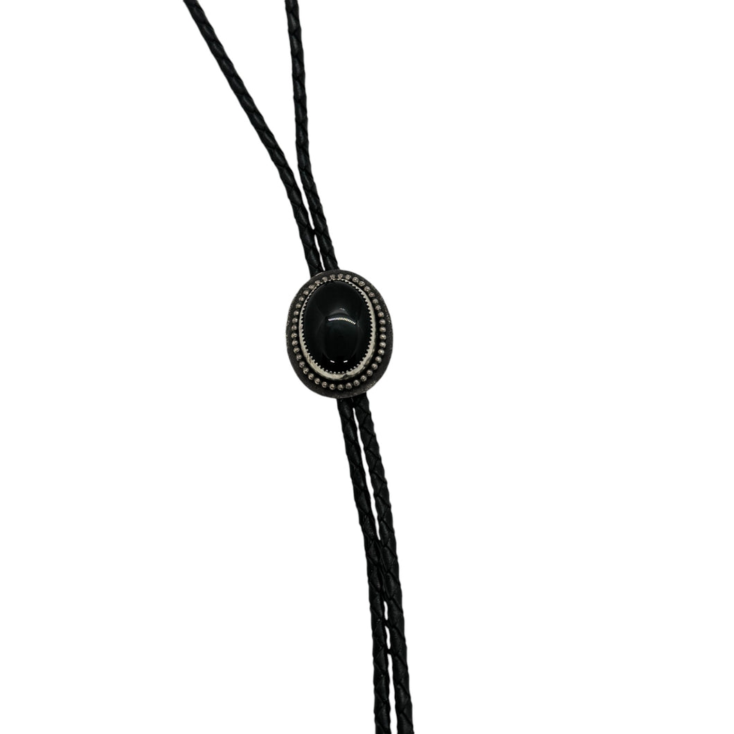 Onyx Bolo Tie