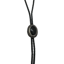 Load image into Gallery viewer, Onyx Bolo Tie
