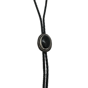 Onyx Bolo Tie