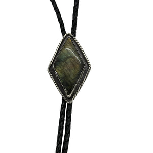 Labradorite Bolo Tie