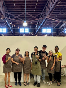 Glendale Jewelry Workshop – Private Group Class: Sterling Silver Stackable Rings & Gemstone Ring