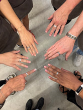 Load image into Gallery viewer, Glendale Jewelry Workshop – Private Group Class: Sterling Silver Stackable Rings &amp; Gemstone Ring

