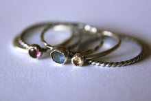 Load image into Gallery viewer, Glendale Jewelry Workshop – Private Group Class: Sterling Silver Stackable Rings &amp; Gemstone Ring
