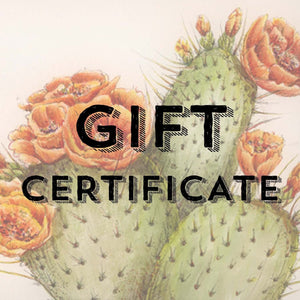 GIFT CERTIFICATE choose your denomination