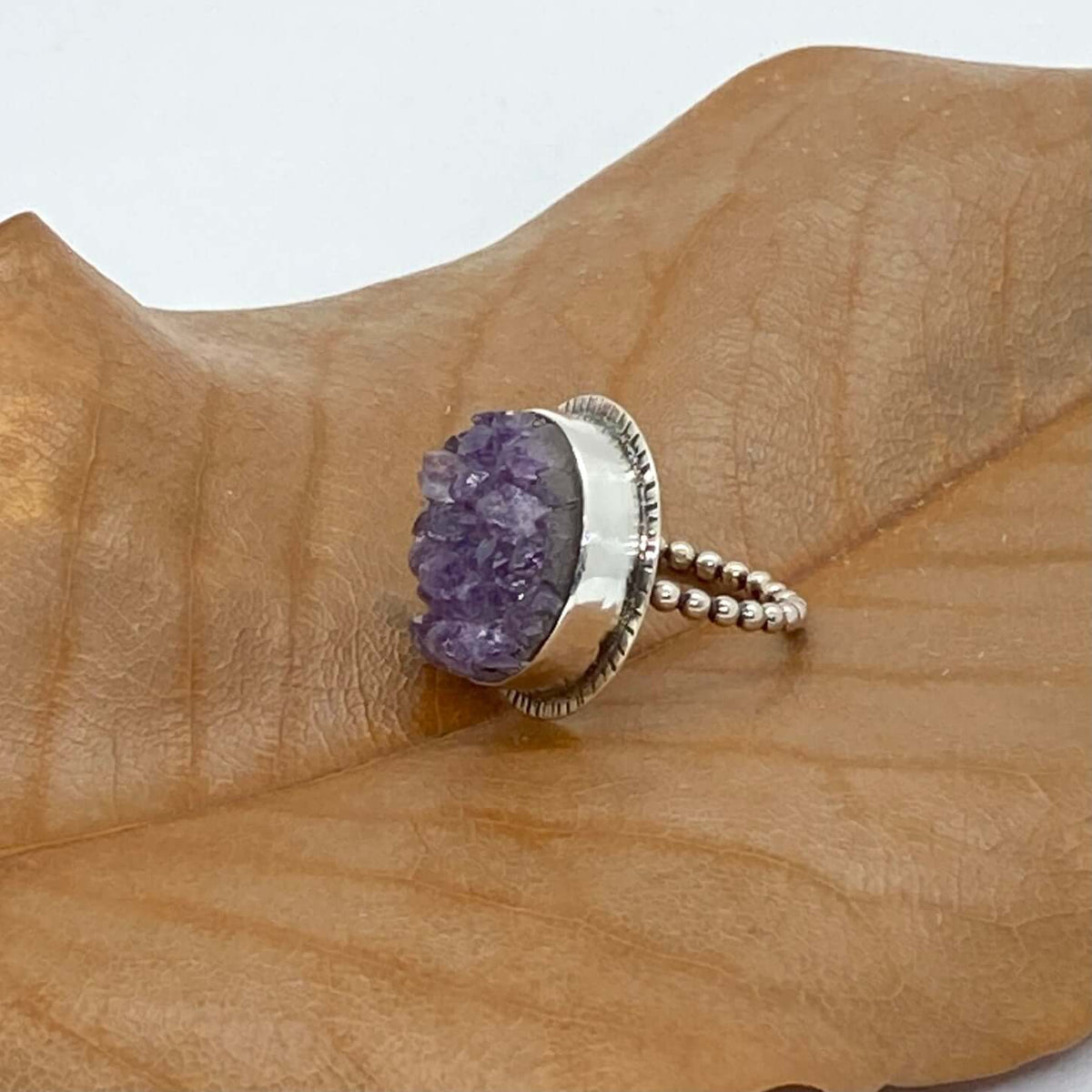 Unique Amethyst Ring - Elegance & Custom Crafted