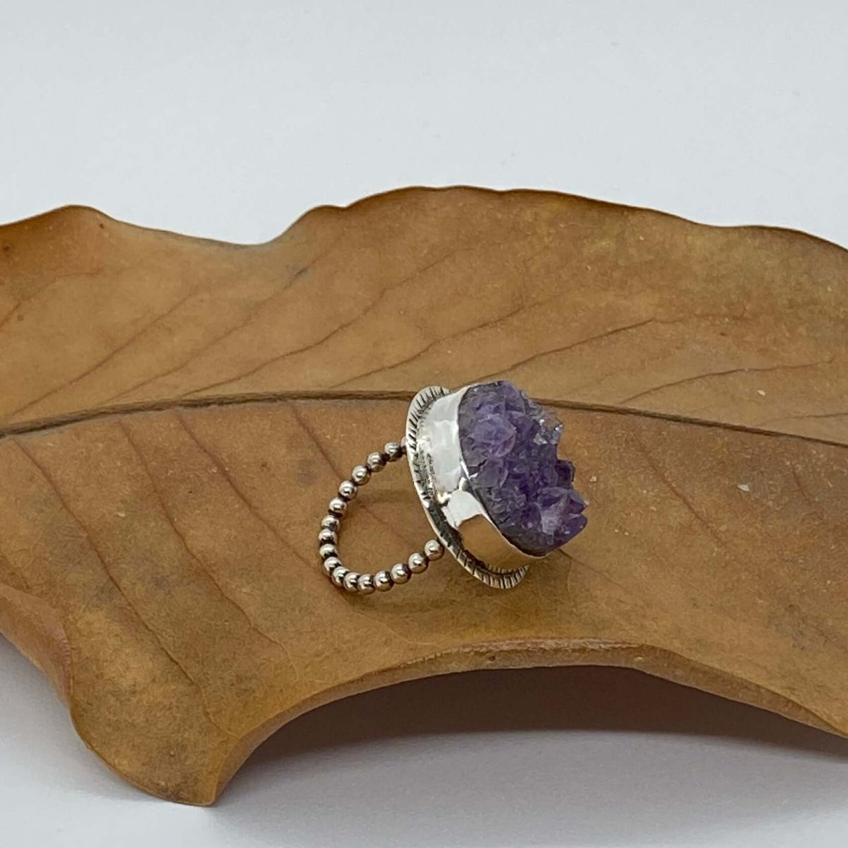 Unique Amethyst Ring - Elegance & Custom Crafted