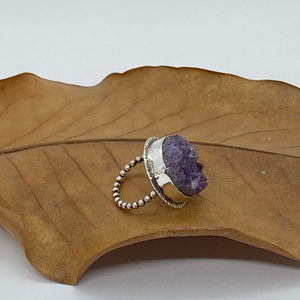 Amethyst Ring - One of a kind custom Order Available/ Made to order