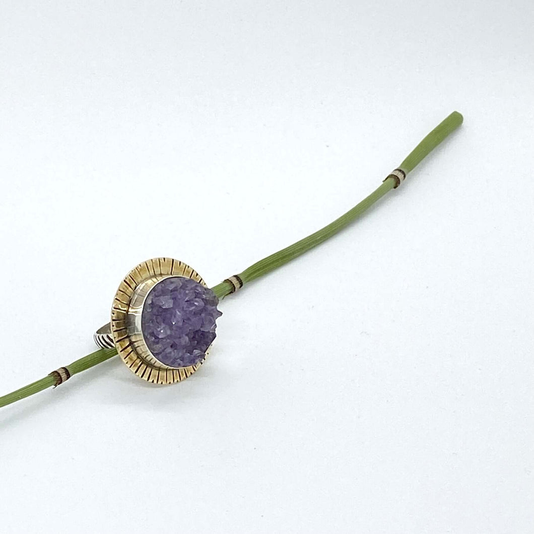 Sun Amethyst Ring