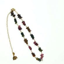 Load image into Gallery viewer, Tourmaline Gold Filled Necklace

