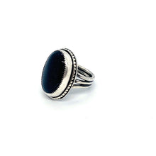 Load image into Gallery viewer, Blue goldstone ring
