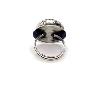 Onyx Sterling Silver Ring "Protecao"