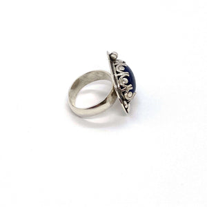 Lapis Lazuli sterling Silver ring