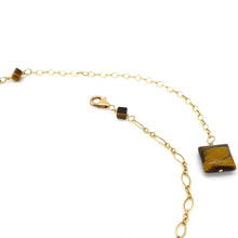Load image into Gallery viewer, Onyx cube Necklace
