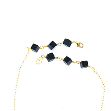 Load image into Gallery viewer, Hang in there! Onyx 3 in 1 mask chain/ necklace/necklace holder
