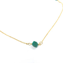 Load image into Gallery viewer, Hang in there! Amazonite Gold Filled 3 in 1 mask chain/necklace/eyeglass
